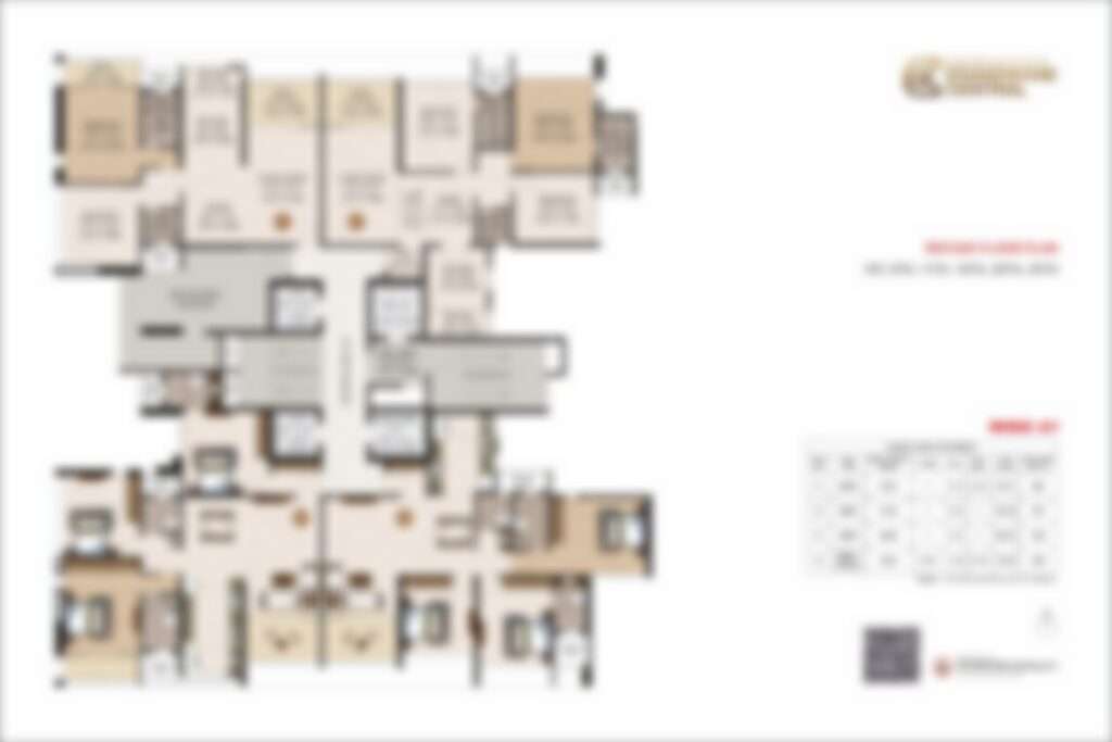 Venkatesh Erandwane central floor plan