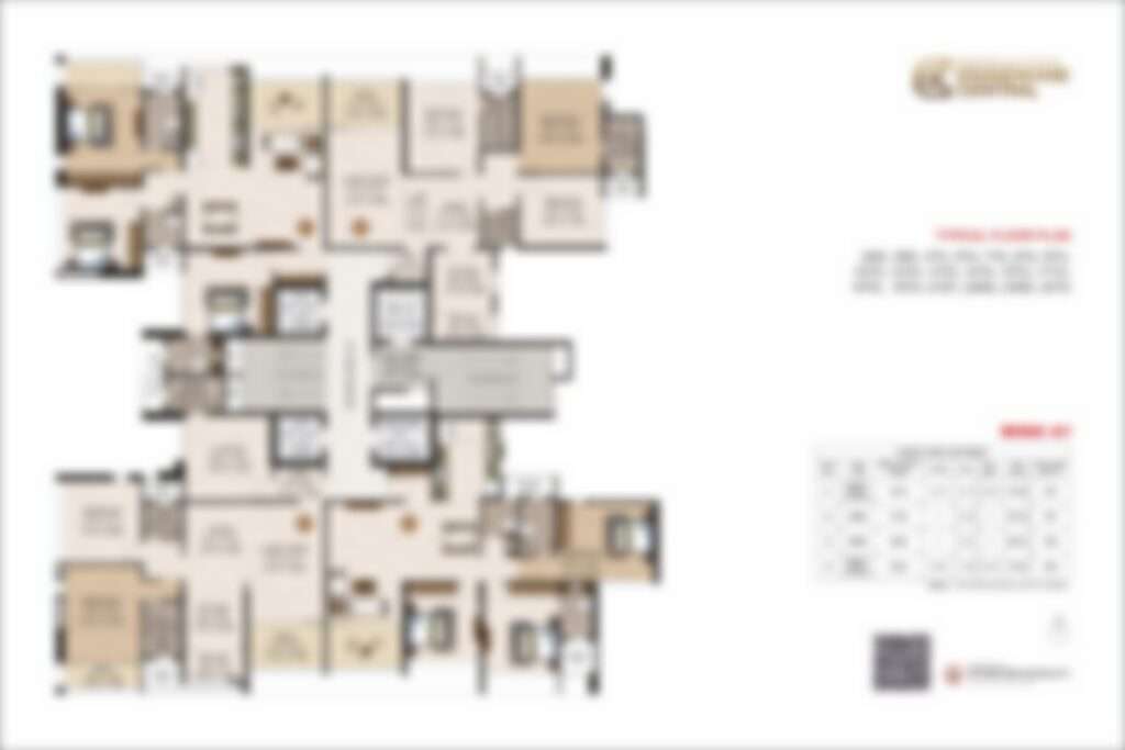 Venkatesh Erandwane central floor plan